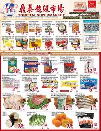 Tone Tai Supermarket flyer week 44 Page 1