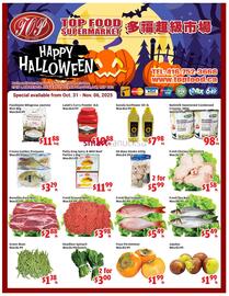 Top Food Supermarket flyer week 44 Page 1