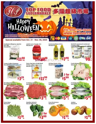 Top Food Supermarket flyer (valid until 6-11)