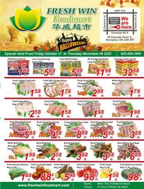 Fresh Win Foodmart flyer week 44 Page 1