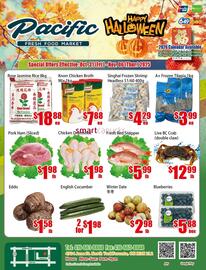 New Pacific Supermarket flyer week 44 Page 1