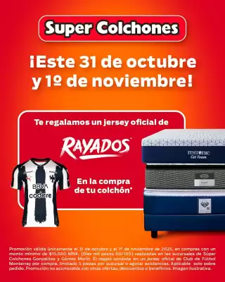 Catálogo Super Colchones (válido hasta 1-11)