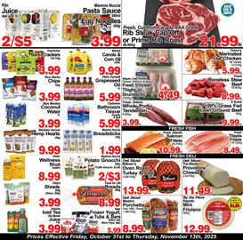 Greco's Fresh Market flyer week 44 Page 1
