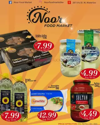 Noor Food Market flyer (valid until 6-11)