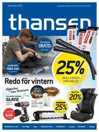 Thansen reklamblad Sida 1