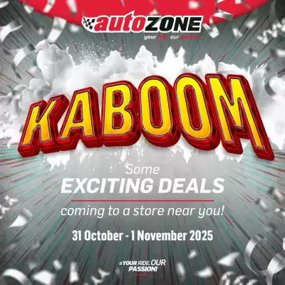 AutoZone catalogue (valid until 1-11)