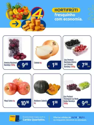 Catálogo Quartetto Supermercados (válido até 2-11)