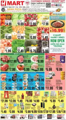Hmart weekly ad (valid until 6-11)