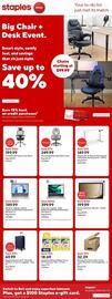 Staples flyer Page 1
