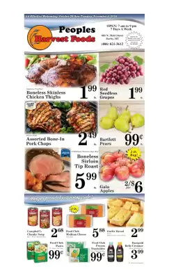 Harvest Foods weekly ad (valid until 4-11)