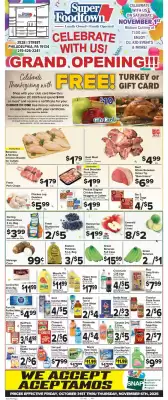 Foodtown supermarkets weekly ad (valid until 6-11)