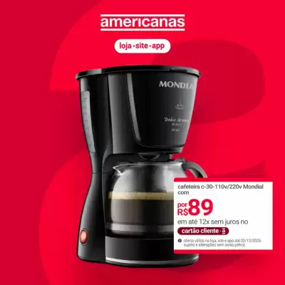 Encarte Lojas Americanas (válido até 31-10)