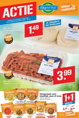 Dagwinkel folder (geldig t/m 9-11)