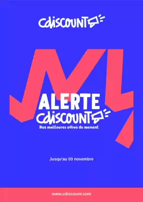 Catalogue Cdiscount (valable jusqu'au 3-11)