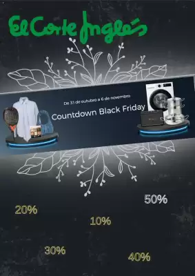 Folheto El Corte Inglés (válido até 7-11)