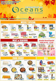 Oceans Fresh Food Market flyer week 44 Page 1