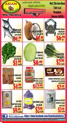 Asian Cash & Carry flyer (valid until 6-11)