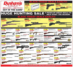 Dunham's Sports weekly ad week 44 Page 2