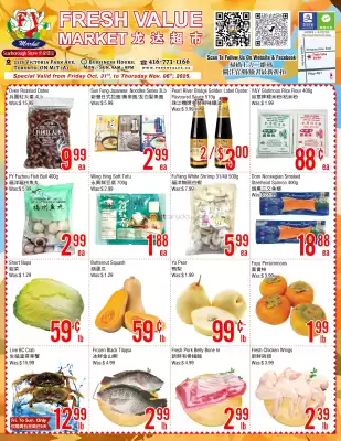 Fresh Value flyer (valid until 6-11)