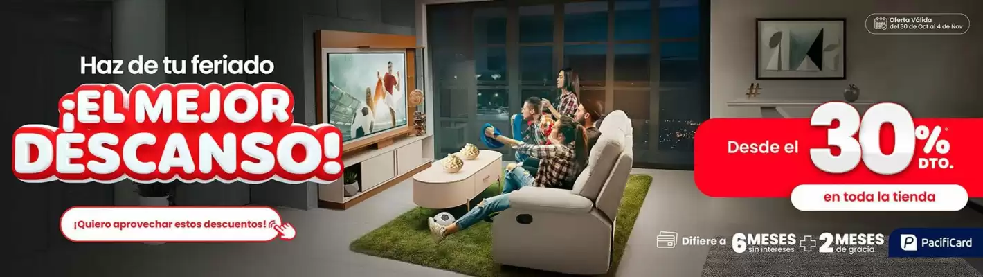 Catálogo Muebles el Bosque (válido hasta 4-11)