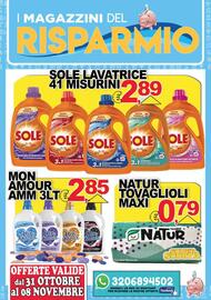 Volantino Magazzini del Risparmio Pagina 1