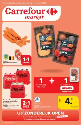 Carrefour Market folder (geldig t/m 11-11)