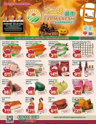 Farm Fresh Supermarket flyer (valid until 6-11)