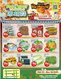 Food Depot Supermarket flyer week 44 Page 1