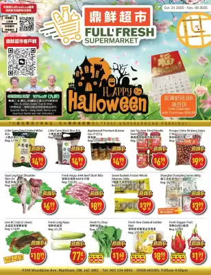 Full Fresh Supermarket flyer (valid until 6-11)