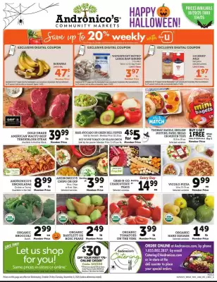Andronico's weekly ad (valid until 4-11)