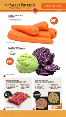 The Sweet Potato flyer (valid until 6-11)