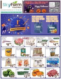 SkyFarm Food Mart flyer week 44 Page 1