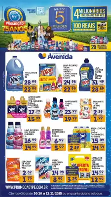 Catálogo Supermercados Avenida (válido até 11-11)