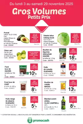 Catalogue Promocash (valable jusqu'au 29-11)
