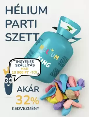 HeliumKing akciós újság (érvényes eddig: 4-11)