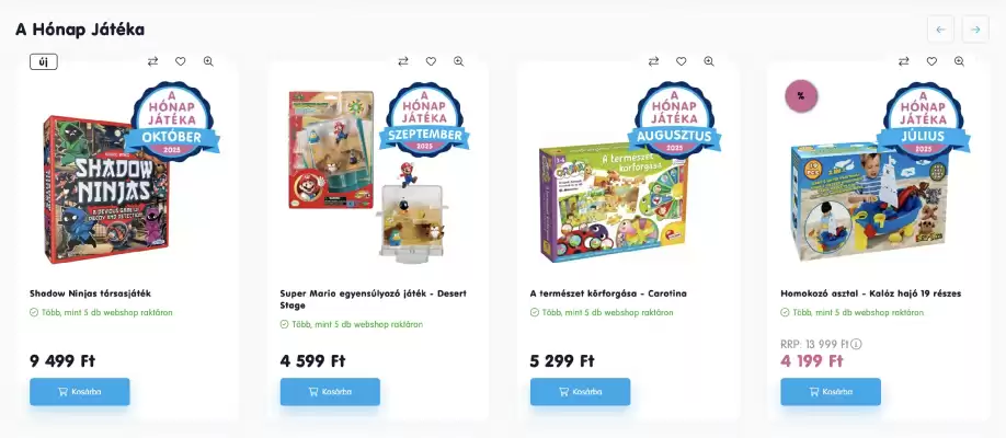 Játéksziget akciós újság (érvényes eddig: 5-11)