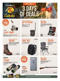 Cabela's flyer week 44 Page 1