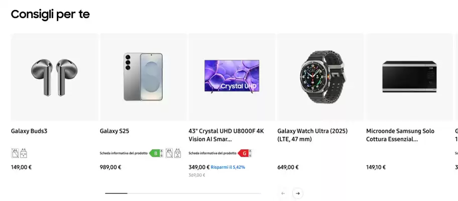 Volantino Samsung (valido fino al 16-11)