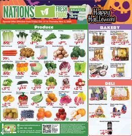Nations Fresh Foods flyer week 44 Page 1