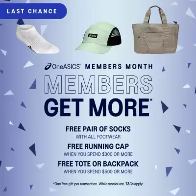 ASICS catalogue (valid until 16-11)