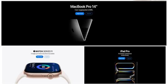 Volantino Apple Pagina 1