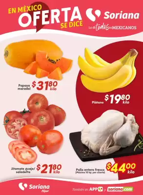 Folleto Soriana Híper (válido hasta 3-11)