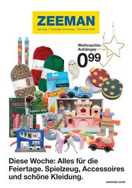 Zeeman Prospekt woche 44 Seite 1
