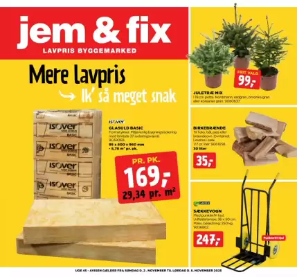 Jem & fix tilbudsavis (gælder indtil 8-11)