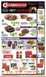 Cash Saver Slidell weekly ad week 44 Page 1