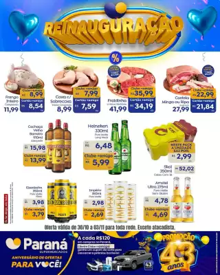 Catálogo Paraná Supermercados (válido até 3-11)
