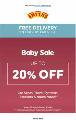 Smyths Toys catalogue (valid until 9-11)