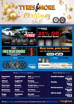 Tyres & More catalogue (valid until 31-12)