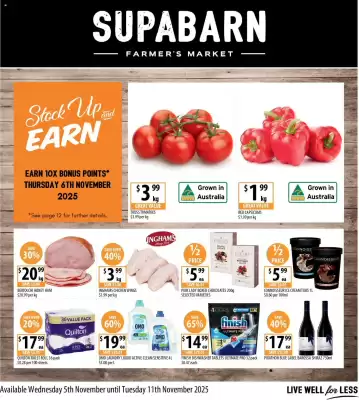 Supabarn catalogue (valid until 11-11)
