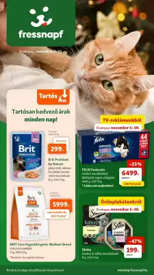 Fressnapf akciós újság (érvényes eddig: 12-11)